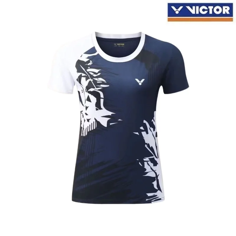 

VICTOR 2024 new Badminton Uniform Women Table Tennis Clothes Victory Tennis Training Shirt Men T-shirts Shorts Suits Sportswear