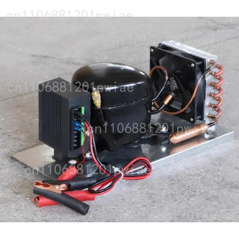 Compressor Unit Vehicle Refrigerator Freezer Refrigeration Unit Condensing DC12V24V48V