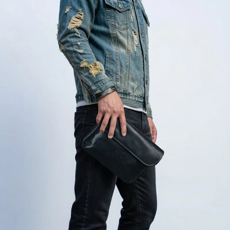 new-men's-single-shoulder-bag-crossbody-chest-handheld-tanned-top-layer-cowhide-tiger-head-bag-versatile-multifunctional-bag