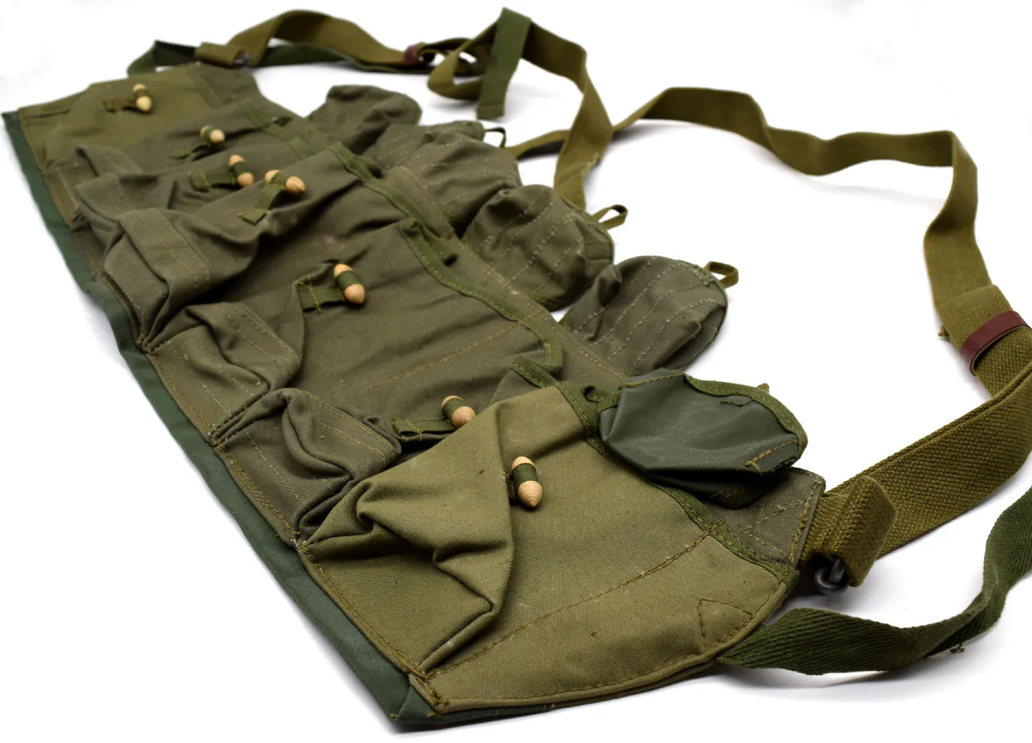 Surplus 7.62mm Type 63(68) Rifle Chest Rig Bandolier Pouch  　