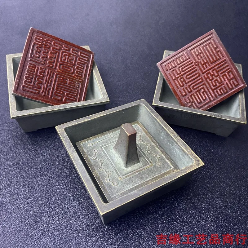 sceau-en-cuivre-avec-les-huit-trigrammes-et-les-sept-etoiles-sceau-a-l'encre-pour-la-calligraphie-decoration-et-ornement-de-bureau-cuivre-a-quatre-faces
