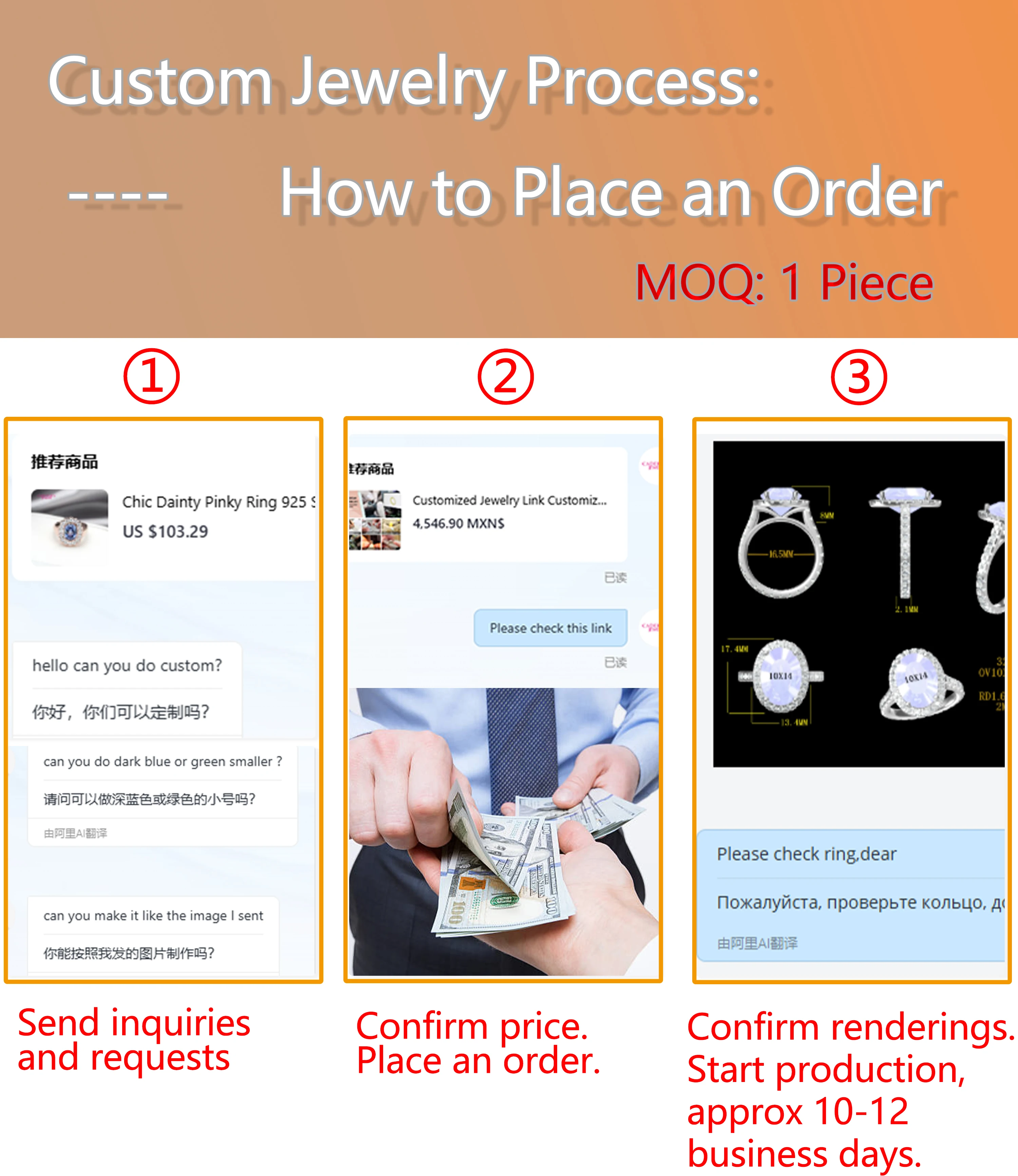 Customized Link Please Do Not Place Orders Without Authorization.