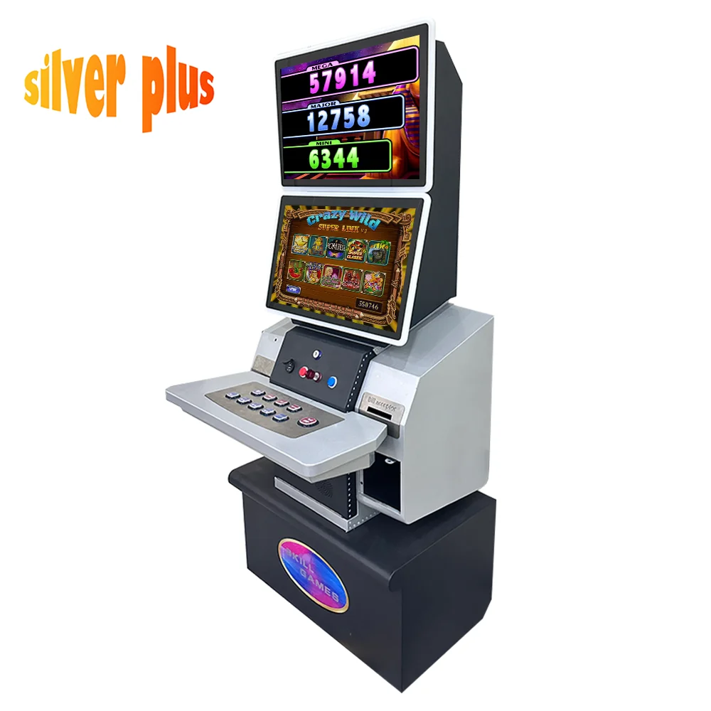 

Игровая плата Crazy Wild V2 Multi Game PCB с высоким разрешением, двойным дисплеем, красным слотом для монет, материнская плата для автоматов с функцией Auto Play SAS