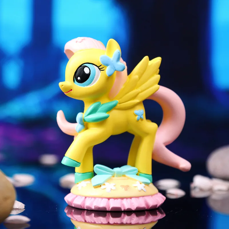 Little Ma Baoli Blind Box Figurine giocattolo alla moda Bambole carine Giocattoli Piccoli ornamenti Regali di compleanno per bambini Unicorni