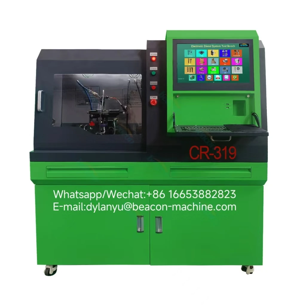 CR319 Common Rail Injector Test Bench Manual Diesel Injector Eui Eup Heui Common Rail Diesel Fuel Injection Pump Test Bench