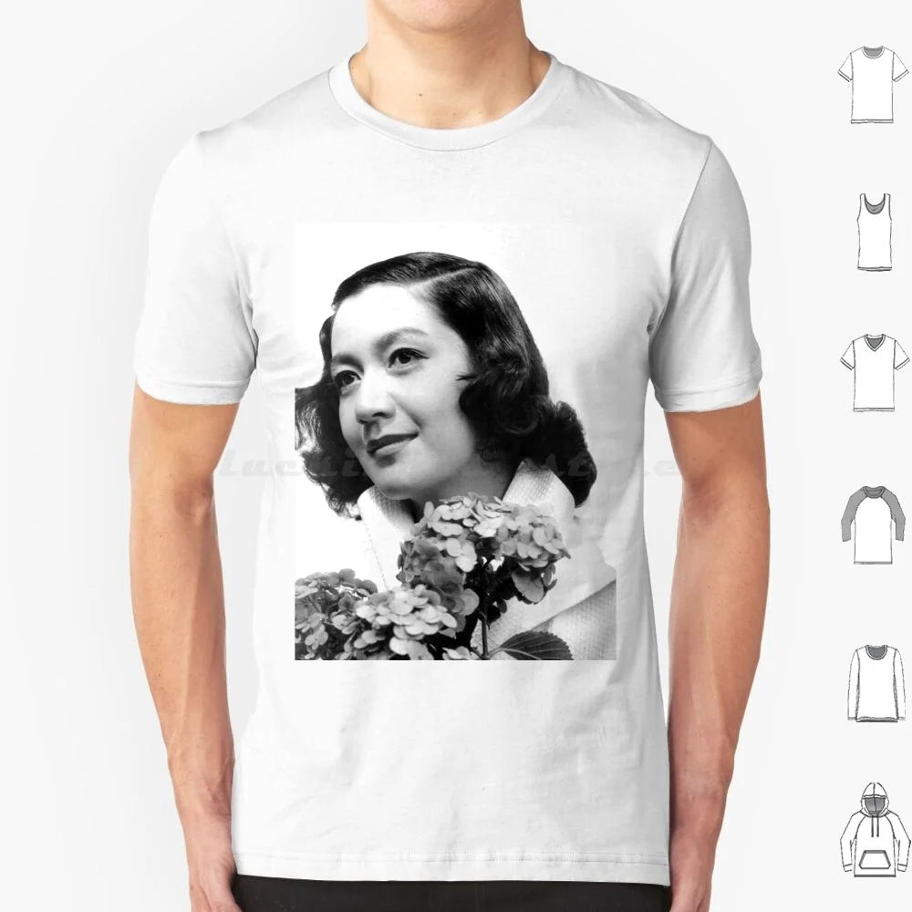 Setsuko-Late Spring-Ozu T Shirt Cotton Men Women DIY Print Setsuko Ozu Cinema Tokyo Story Tokyo Kawaii Aesthetic Yasujiro Ozu
