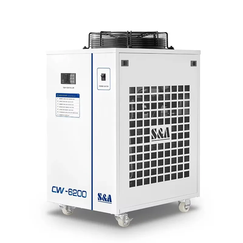 

S&A CW-6200 Air Cooled Laboratory Cooling Industrial Water Chiller for Cooling UV Curing Printing