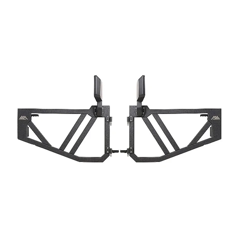 Durable Metal Design Lightweight Construction Aggressive Styling Front Trail Doors For Jeep Wrangler JL/JT 2018-2023
