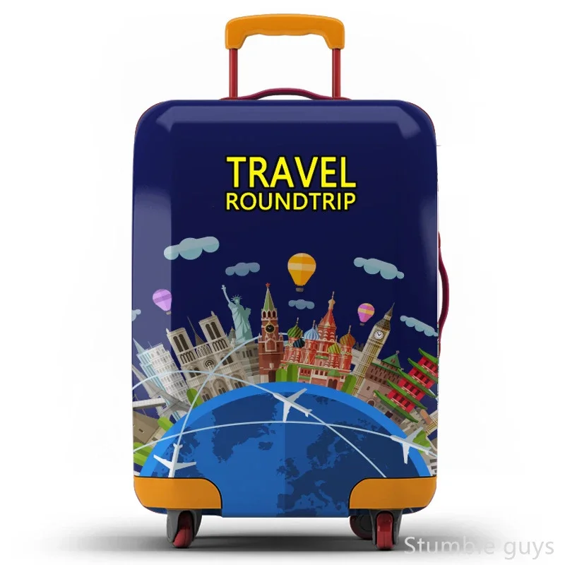 

Прочный эластичный чехол для чемодана, защитный, устойчивый к царапинам, пылезащитный, подходит для дорожных поездок, 18-32 дюйма