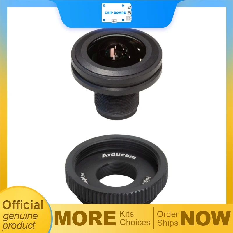 

Arducam 190 Degree Fisheye M12 Lens Module by Arducam for Sony IMX Series Sensors by Sony on Raspberry Pi HQ Camera
