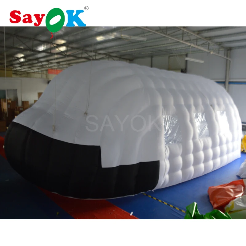 2018 New Design Airplane Shape Tunnel Tent Inflatable Entrance Tunnel Inflatable Event Tent For Sale