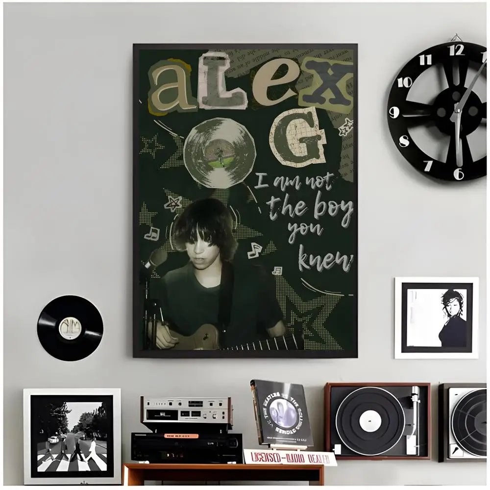 singer producer A-AlexG Poster Modern Wall Art Home Decor Living Room Decorative Print Unframed