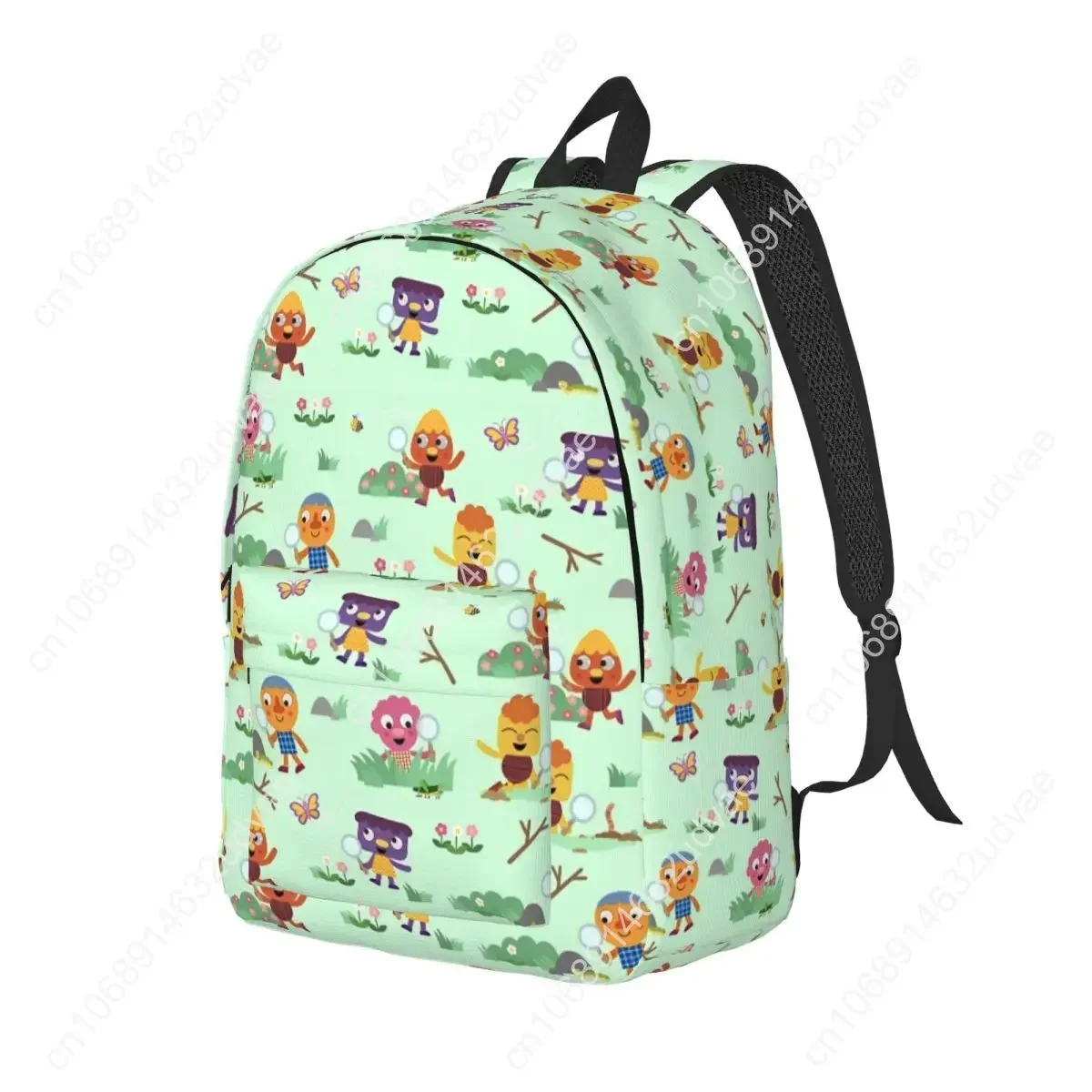 Рюкзак Noodle & Pals Micro Super Simple: подарочный, для школы, походов, путешествий, с рисунками, для мужчин и женщин, студенческий, на каждый день