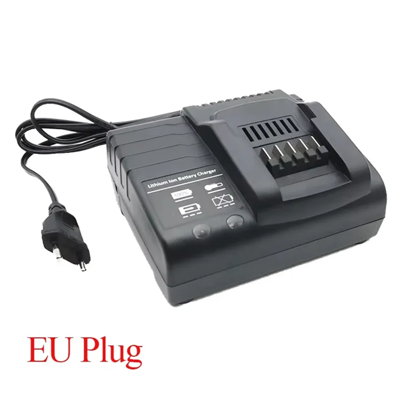 ABDJ-Lithium Battery Charger For Metabo 18V Li- Battery Electrical Tool Battery Accessories EU PLUG