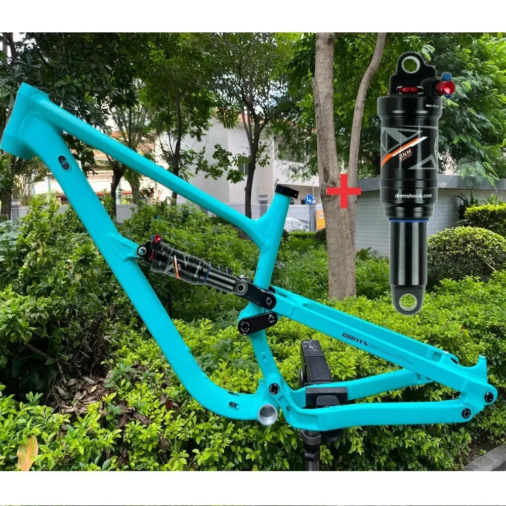 

27.5/29in DH downhill full suspension soft tail aluminum alloy frame AM Lindau enduro mountain bike frame barrel pumping148*12mm