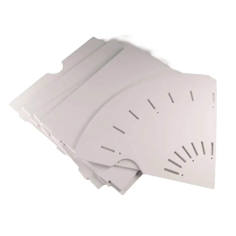 Простой настольный органайзер в форме веера, прочный, простой в использовании держатель для файлов, экономия места, прочная стойка для журналов, настольная стойка