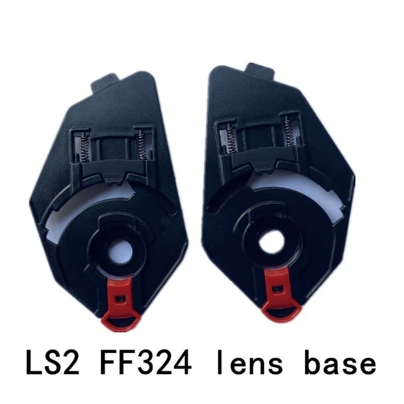 2 Pack Helmet Screen Lens Mount Fix Bracket Holder Base Ensure Safety for FF324 Dropship