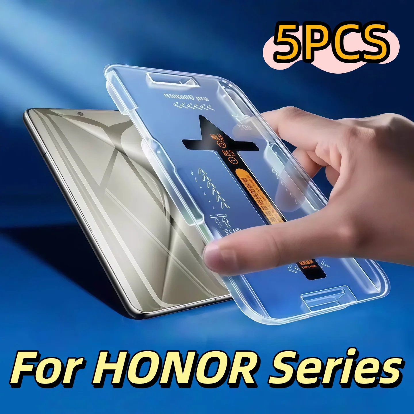 5Pcs Hd Tempered Gl…