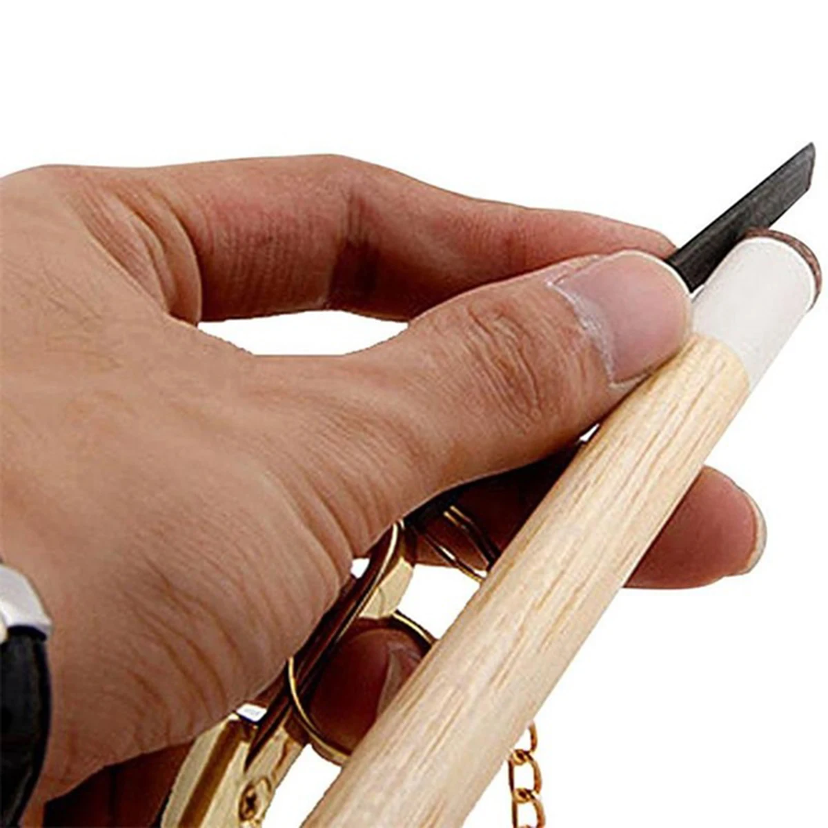 ไม้เคล็ดลับ CLAMP บิลเลียดสระว่ายน้ําสนุ๊กเกอร์ CUE Repair Rod Helper ไม้ CUE TIP CLAMP ซ่อมเครื่องมือ Rich