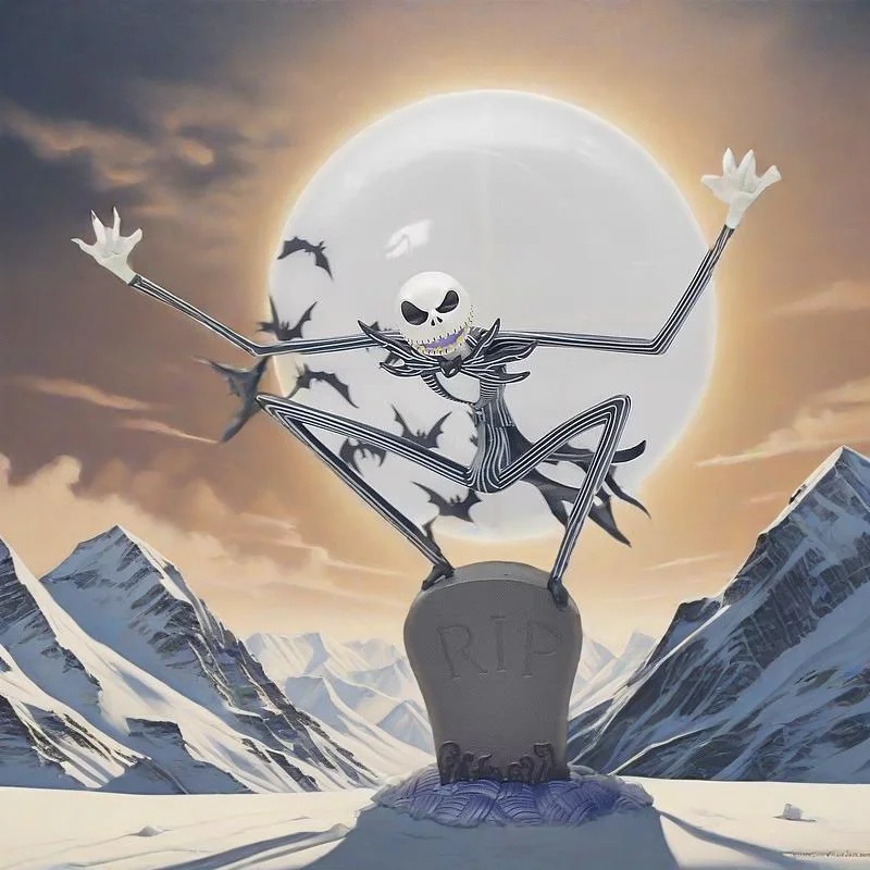 Nuevo Pesadilla antes de Navidad Jack Skellington figura de acción esqueleto Jack silla versión especial modelo juguete Halloween Presen