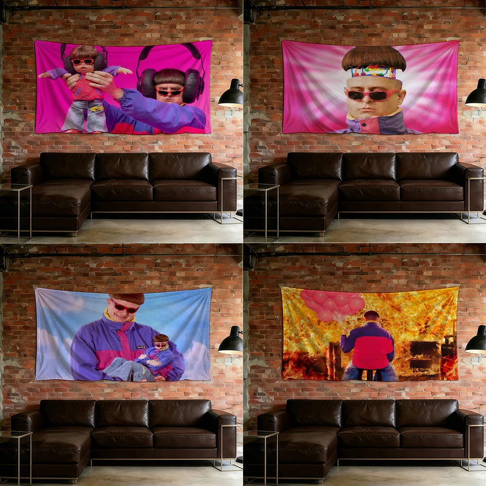 Singer O-Oliver Tree flag For Room Dorm Camping Picnic Art Style Garage Bar wall Decoration Banner