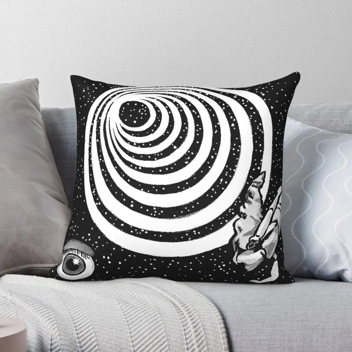 Twilight Zone Eye Of The Beholder Square Pillowcase Polyester Linen Velvet Printed Zip Decor Pillow Case Sofa Cushion Cover