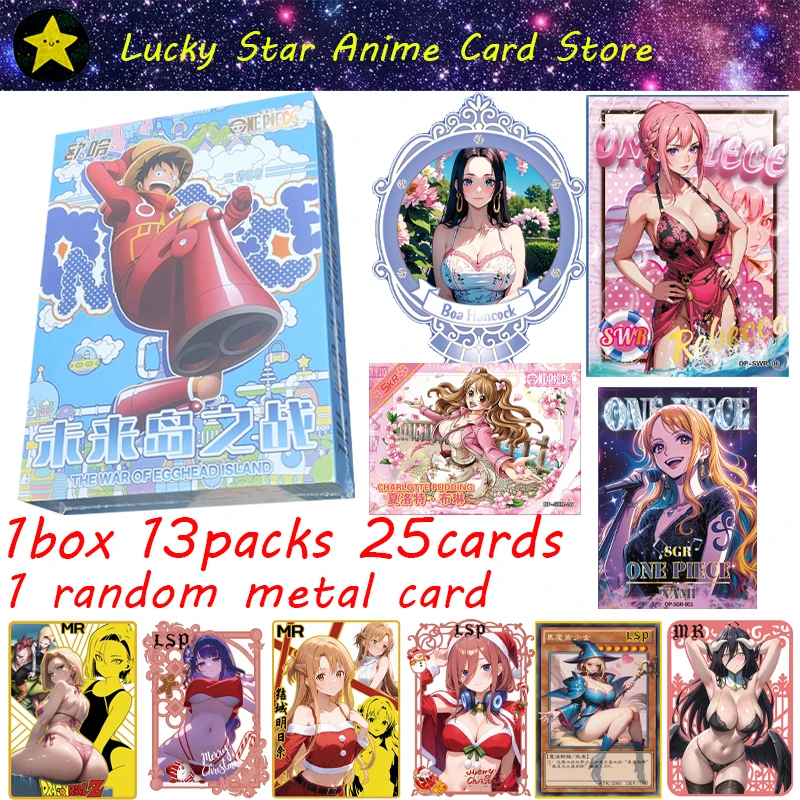 

Battle of Future Island One Piece Коллекционные карты Аниме Торговля TCG Игра Луффи Санджи Бустер Коробка Игровые карты Детский подарок на день рождения