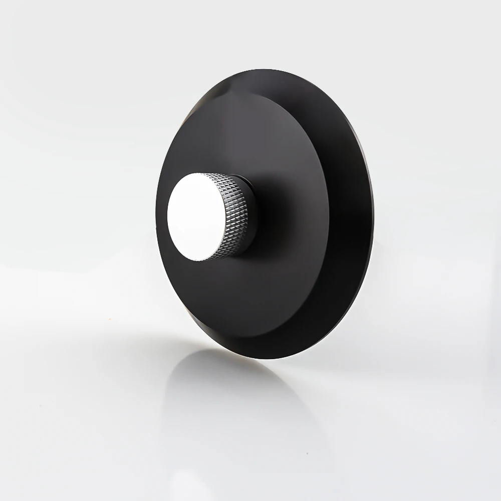 Stabilisateur de disque noir LP, poids d'enregistrement, stabilisateur de disque de poids coloré, pince en vinyle, amortisseur de vibrations POM