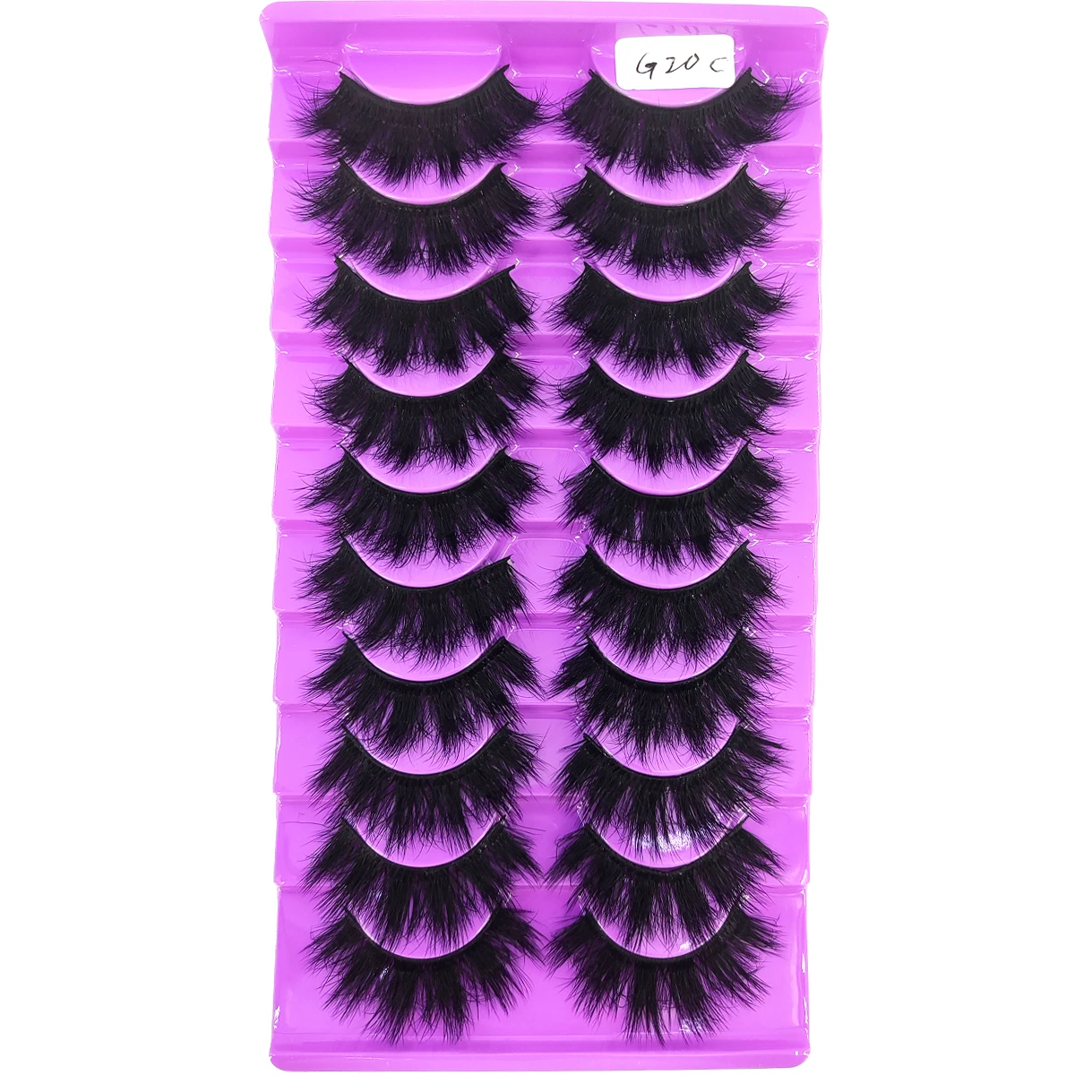 10 pares 3d falso vison cílios fofo macio completo grosso fino natural longo cílios postiços cílios encaracolados atacado