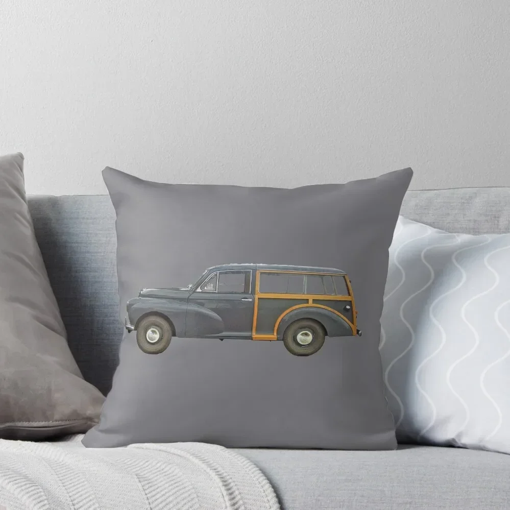 Morris Minor Traveller Estate Wagon Throw Pillow autumn decoration Decorative pillowcase pillow