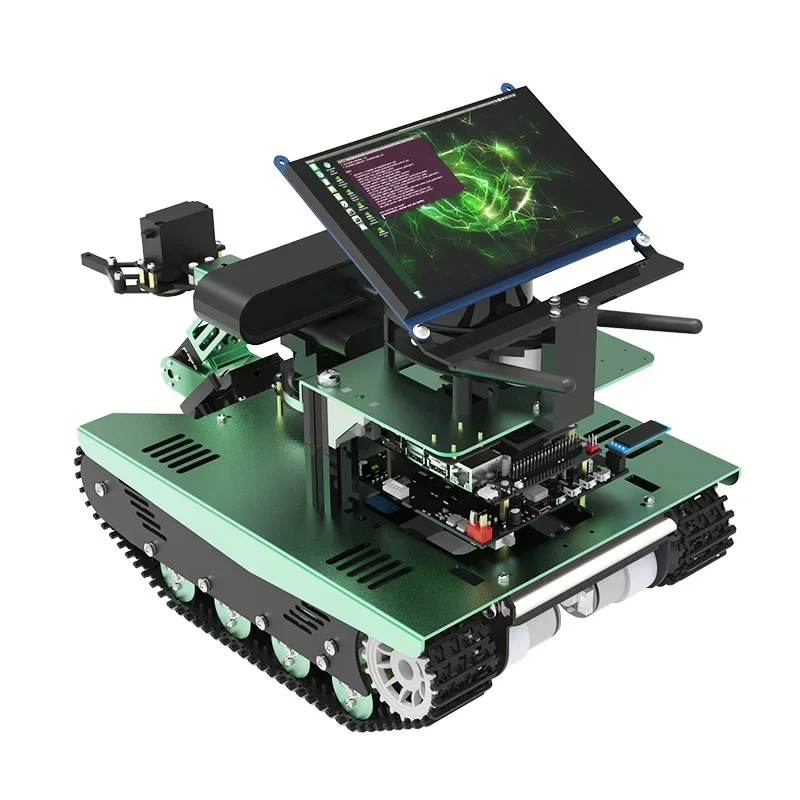 ROS AI Smart Vision Robot Car Kit Lidar Mapping Navigation Education Based On Jetson Nano