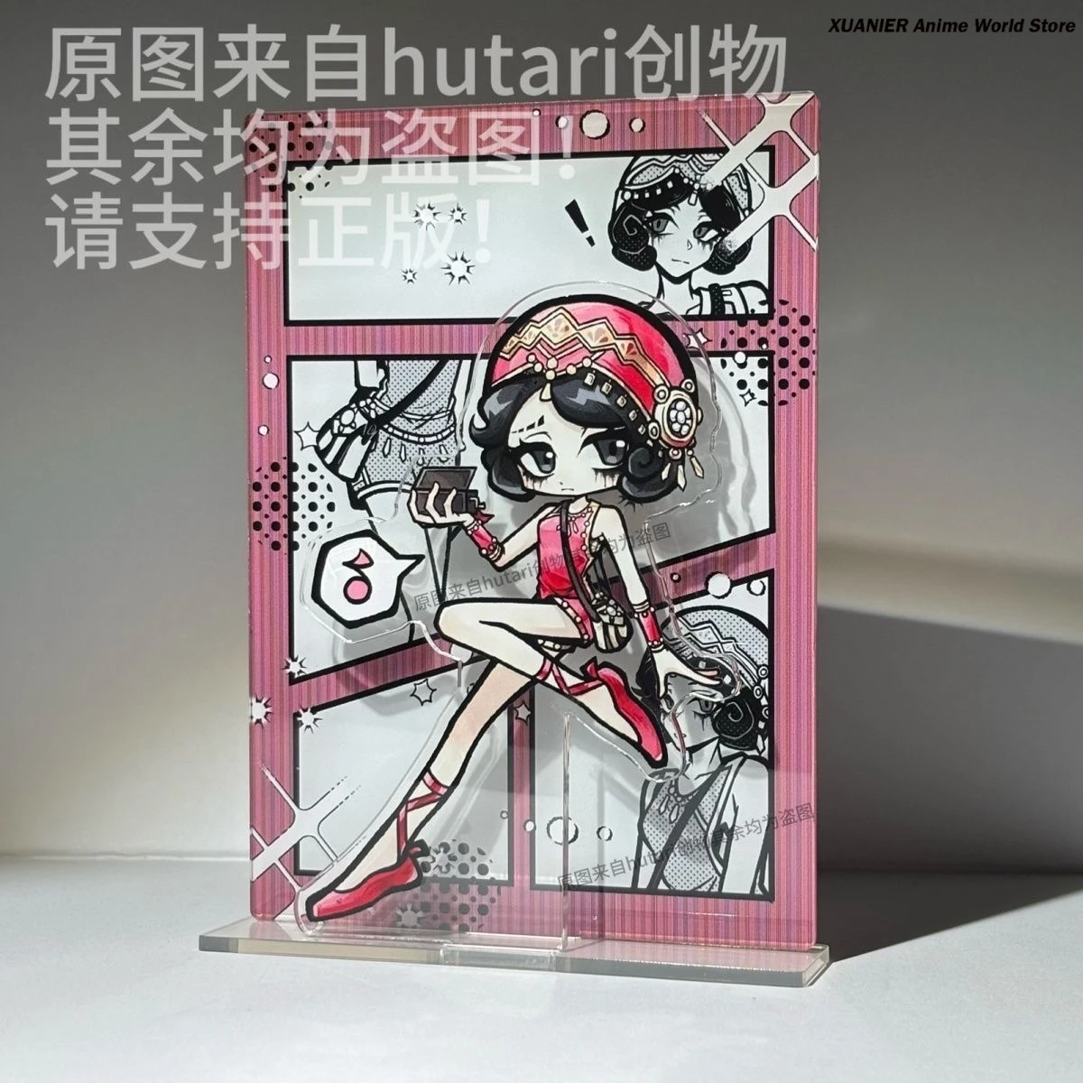 

Q-version Acrylic Stand Model Anime Identity Ⅴ Margaretha Zelle Female Dancer Desktop Ornament Figure Cosplay Decor