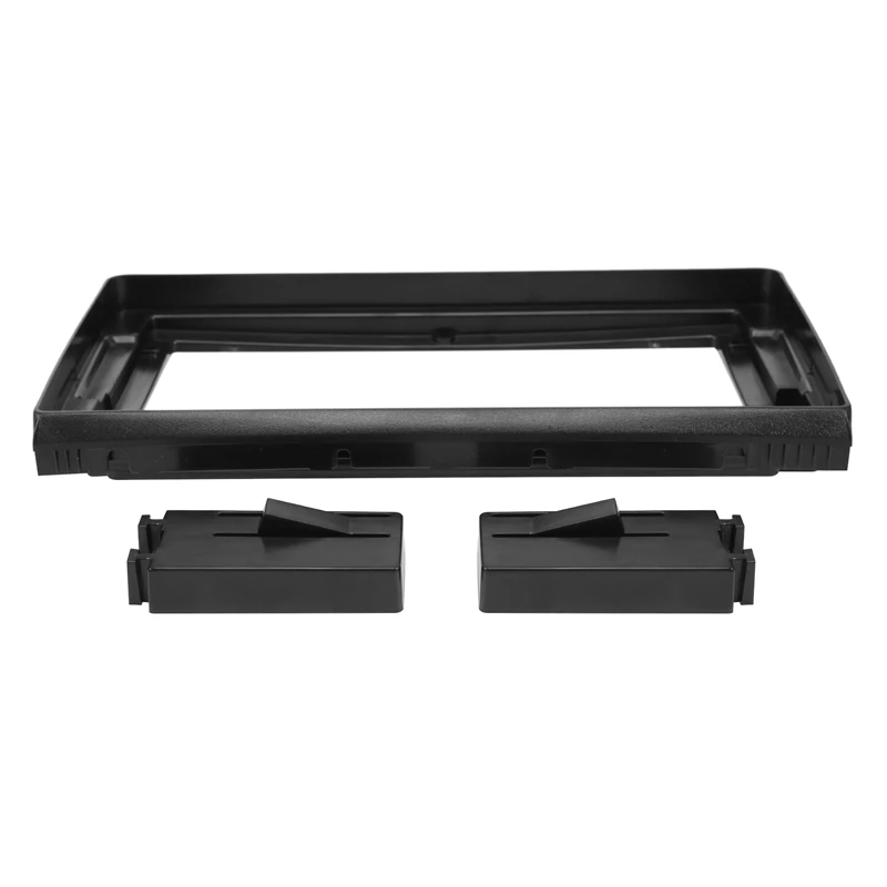 Car DVD Stereo Frame Plate Adapter Mounting Dash Installation Bezel Trim For Bravo 2006-2016 (Black)