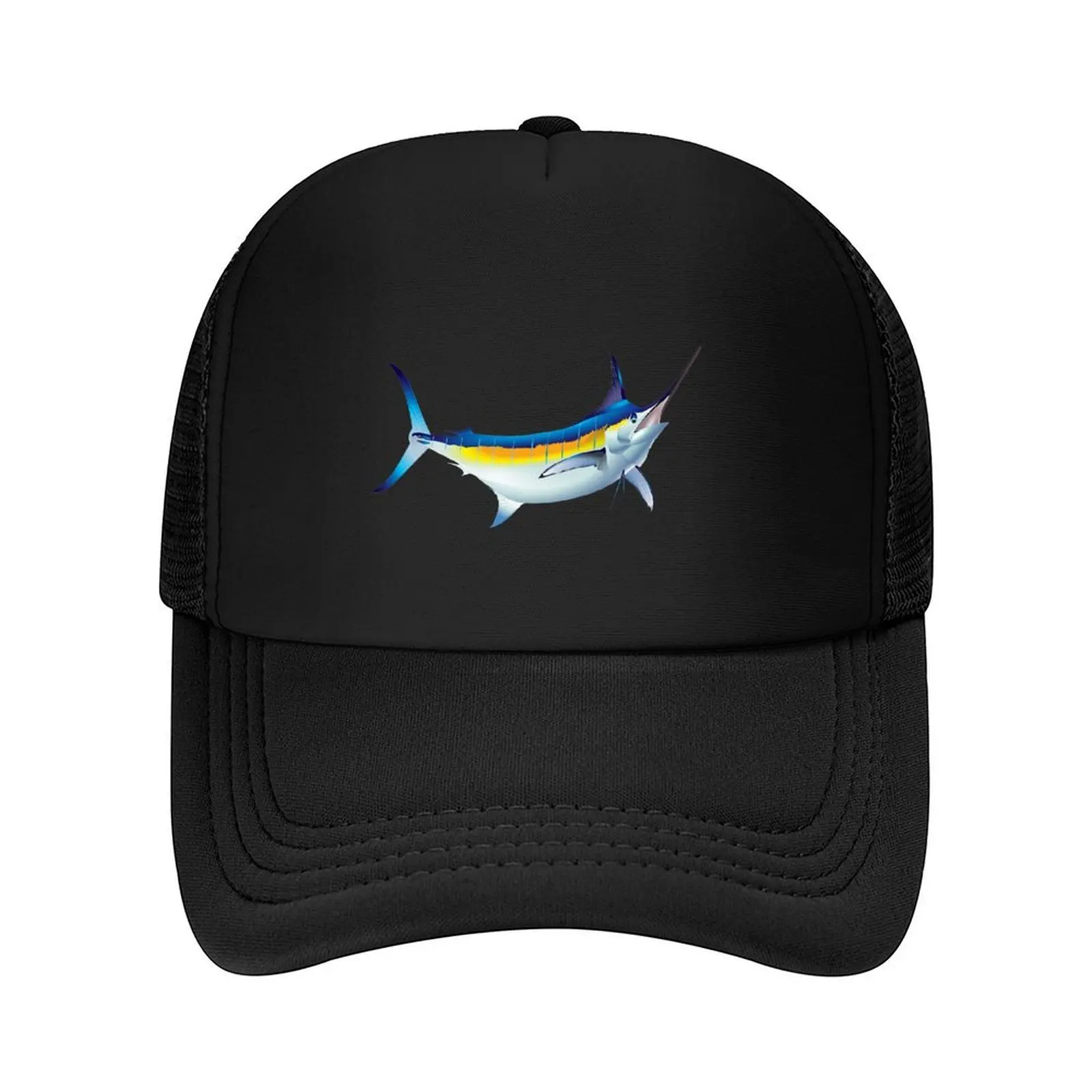 

Blue Marlin Baseball Cap Anime hats on offer Luxury Hat Funny hats Woman Men's