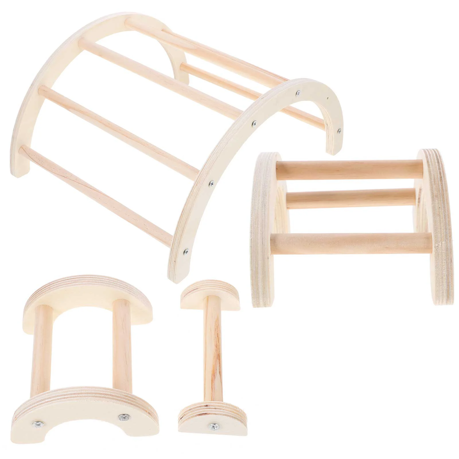4 Pcs Parrot Birds Chicken Perches Roosting Standing Rod Coop Accessories Outdoor Toys
