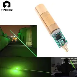 1pcs Spot Laser Module Scanner Green Module 532nm 30~50mW Green Laser Module Laser Diode Light