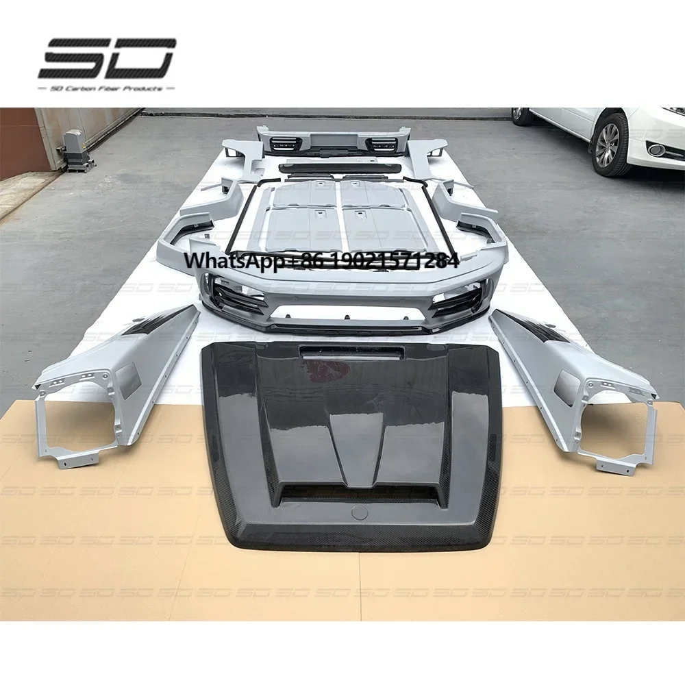 

Dry Carbon Bodykit Full Set Body Kit Car Bumper Bonnet Wheel Arches Door Trims for Mercedes G Class G63 W464 G350 /500 /550