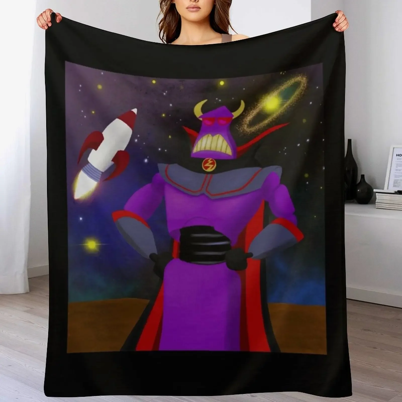 Zurg Throw Blanket Warm Plush Fuzzy Blanket for Living Room