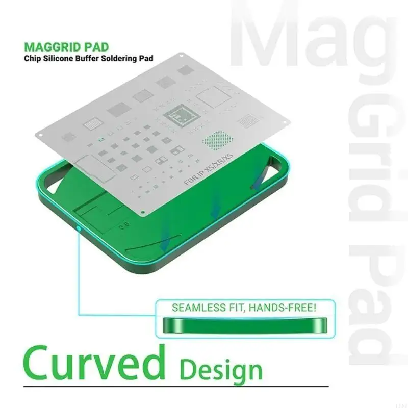 2025 حصيرة استنسل سيليكون محمولة جديدة لإصلاح الإلكترونيات وثبات درجة الحرارة العالية