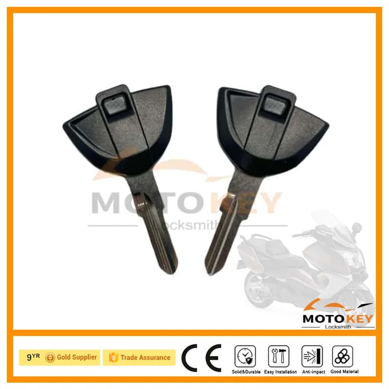

Пустой ключ для мотоцикла BMW G310GS G310R 310R C600 Sport C650GT, замена необрезанных ключей, можно разместить, противоугонный оригинальный ключ