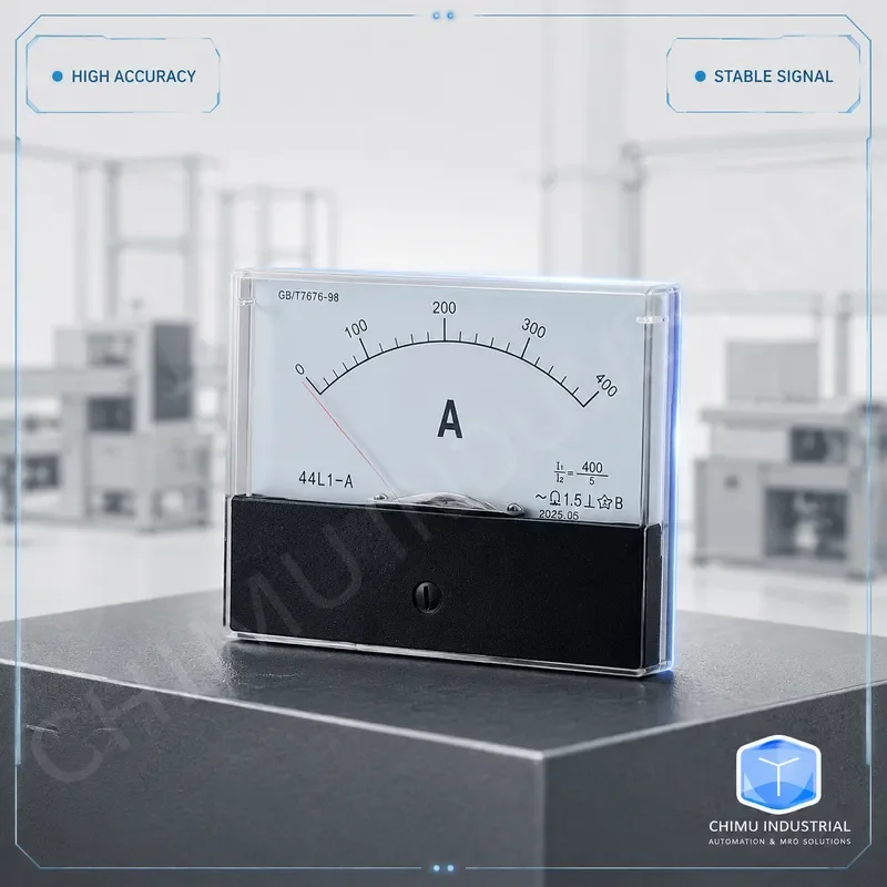 【CHIMU INDUSTRIAL】 for 44L1-A AC Ammeter Analog Panel Meter 10A 20A 30A