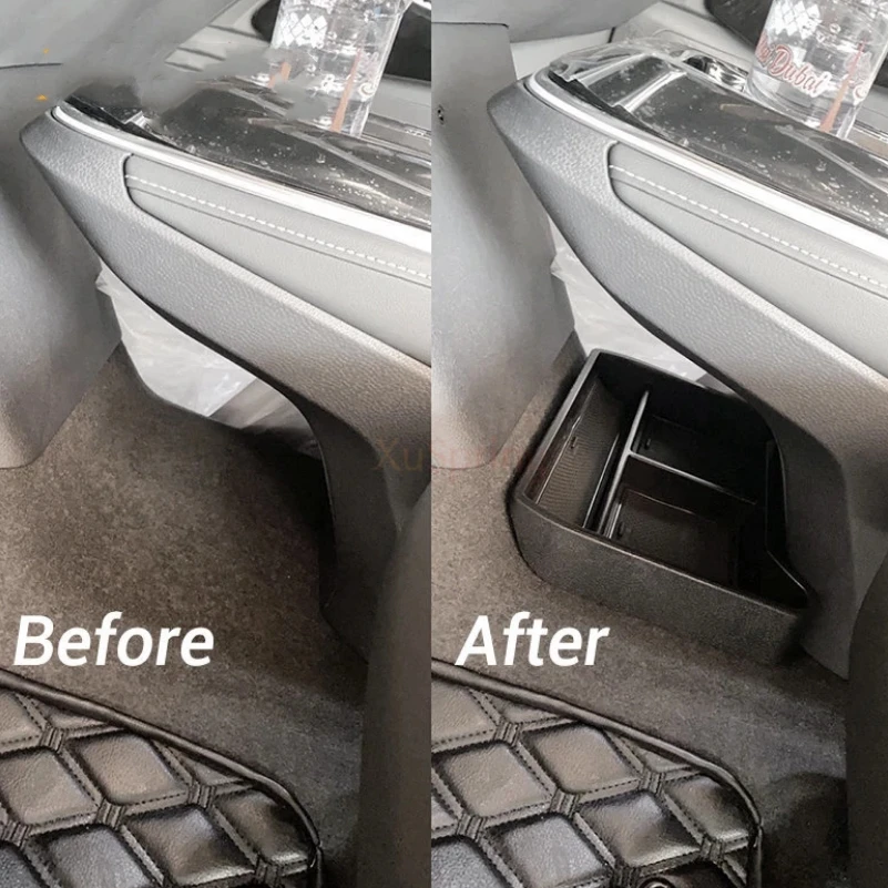 وحدة التحكم في السيارة مسند الذراع حاوية علب التخزين المركزية قفاز منظم التصميم لشركة فولكس فاجن فولكس فاجن ID.4 ID4 2021 2022 2023 #4