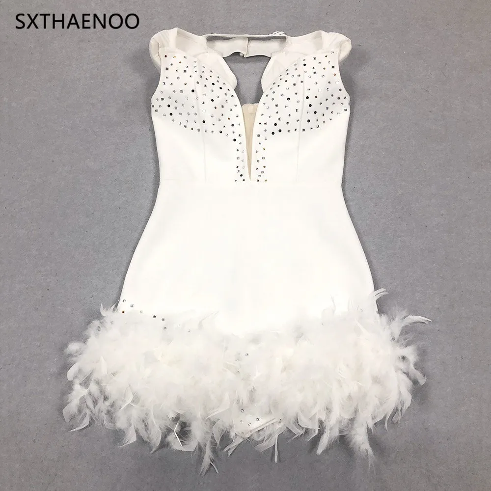 SXTHAENOO Sexy Strapless Bloemen Pailletten Lange Jurk Vrouwen Luxe Pailletten Bloem Backless Slanke Jurk Avondfeest Runway Gown Jurk