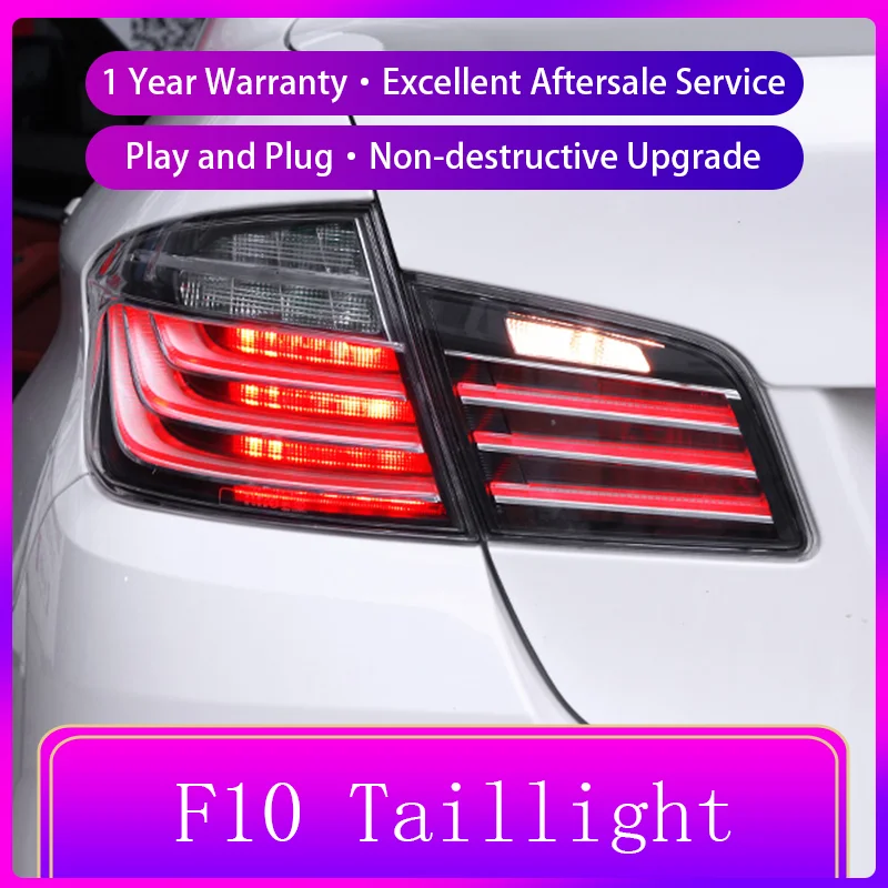 Taillight FOR BMW 5 Series F18 F10 520 525 530 2010-2017 Tail Light DRL Rear Lamp Upgrade LED Configure Auto Tools Car Accessory