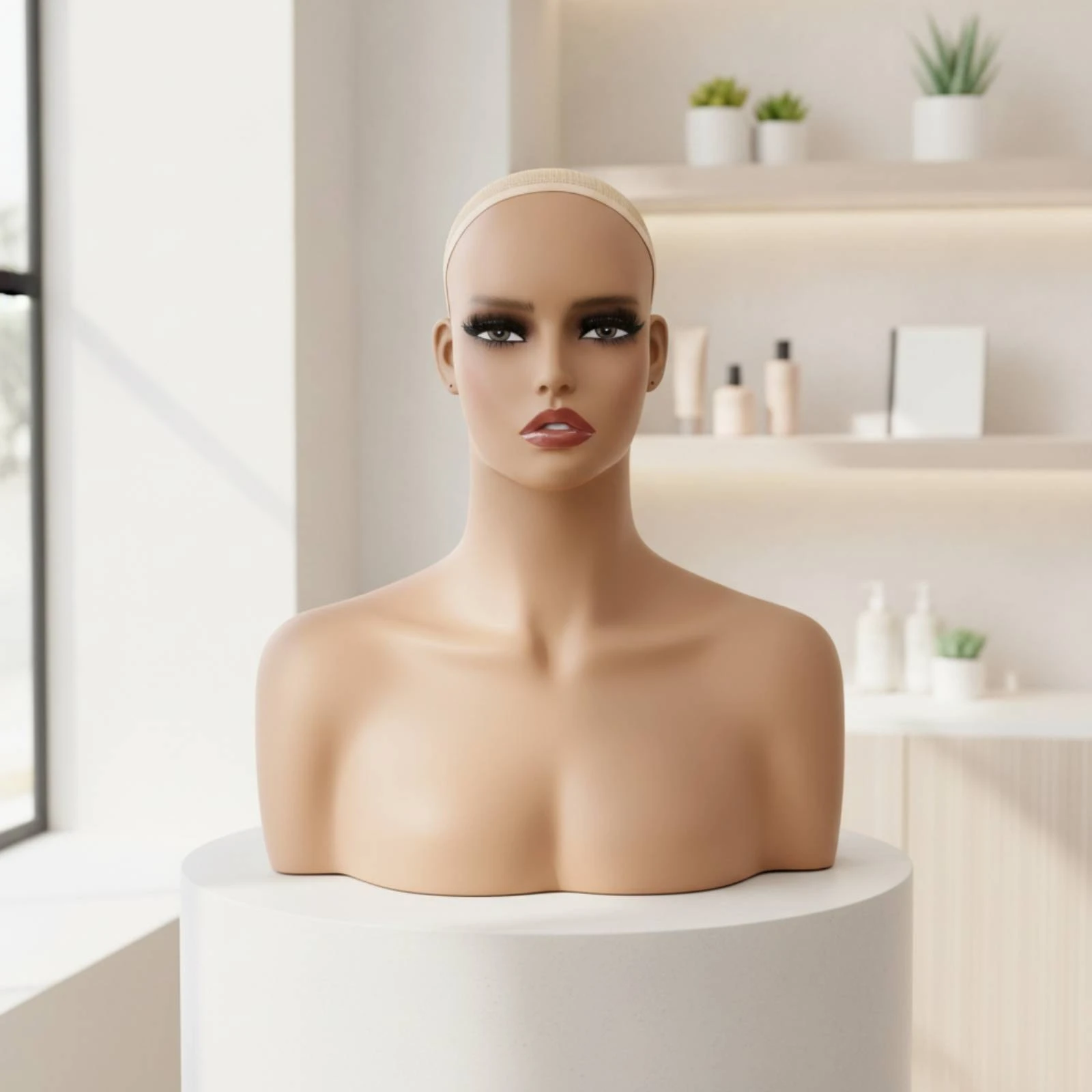 testa-di-manichino-in-pvc-busto-con-superficie-liscia-busto-espositivo-in-pvc-ideale-per-fotografia-professionale-in-studio-prodotto-di-lunga-durata