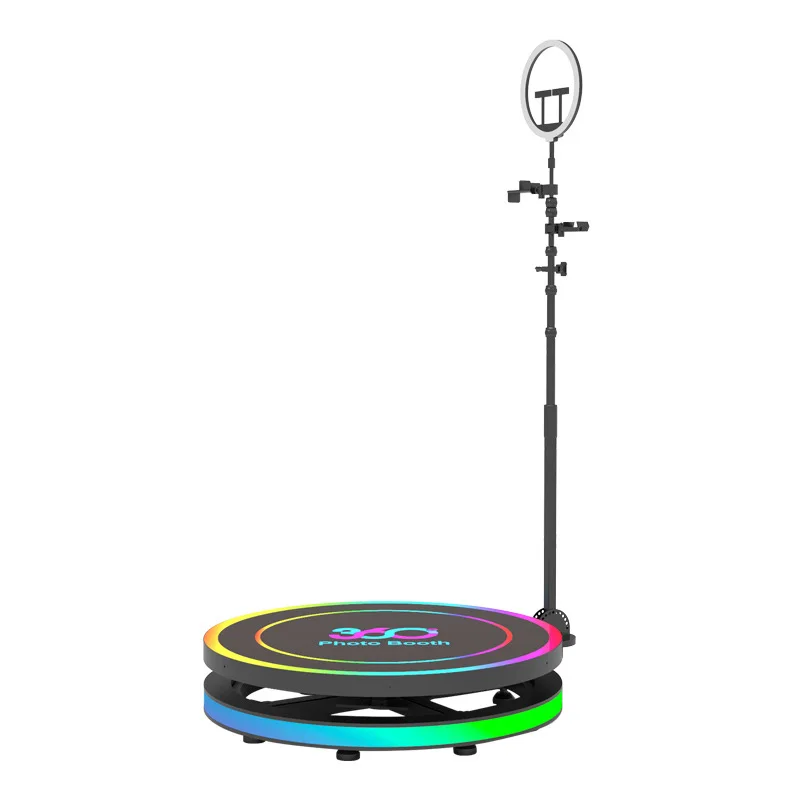 

360 Degree ring racket equipment 360 Rotating surround shooting device 360photo booth Selfie circle