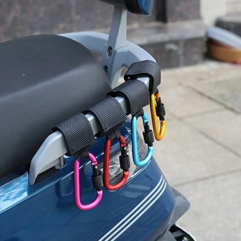 Multifunctional Motorcycle Hanging Hook with Lock Hooks Autocycles Bike Electric Vehicle Storage Helmet Hanging Hook Accessories