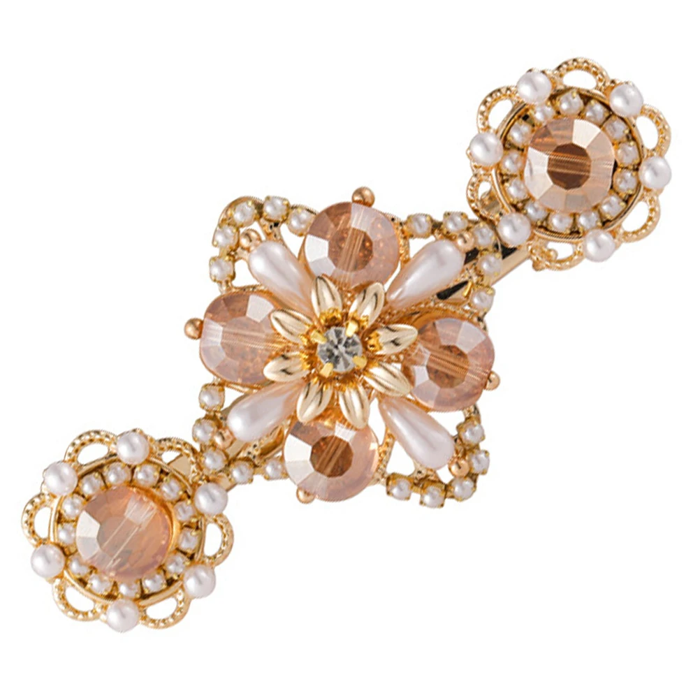 لؤلؤة مشبك شعر كريستال زهرة دبوس الشعر موضة المشابك الفتيات أغطية الرأس تصفيف المشابك دائم تسريحات الشعر التي شيرت فستان الزفاف