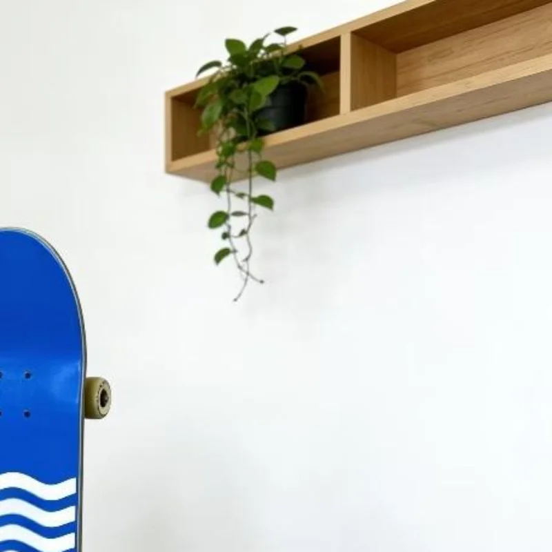 New! 1Pcs 3D Printed Vertical Fixed Skateboard Storage Base Suitable For Indoor Storage And Outdoor Skateboard Park Organization