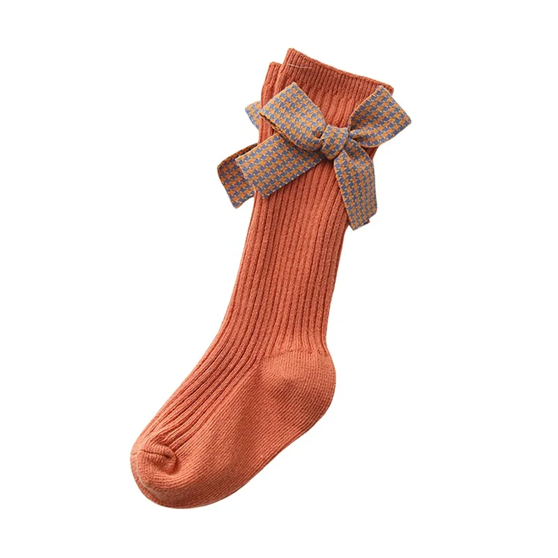 

Baby Girls Princess Socks Cute Bow Knee High Socks Breathable Tube Socks for Toddler Infant Clothing Accessories